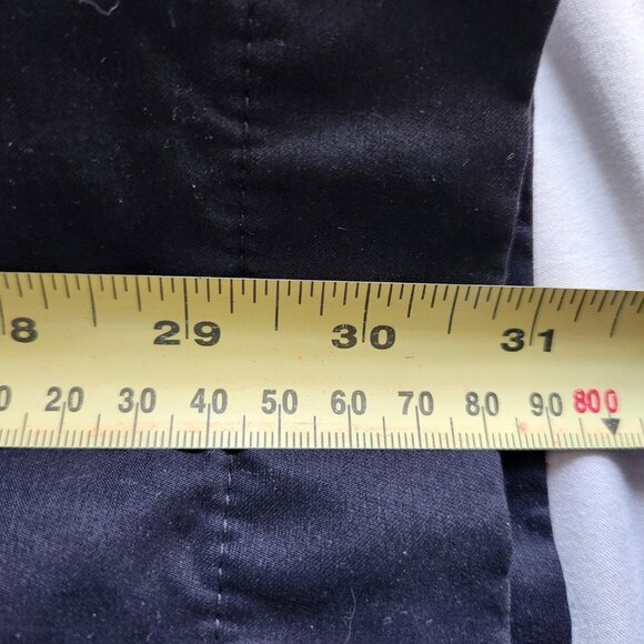 Calvin Klein Coat Fall Winter Mens Size Med Blue Zip and Button Close Vintage - Picture 8 of 12